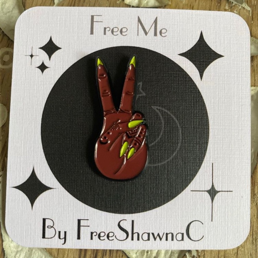 “Peace” Enamel Pin